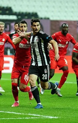 Beşiktaş evinde Sivas'a 3 attı! (MS: Beşiktaş 3-0 Sivasspor)