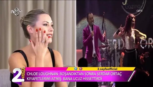 ''Drama golü'' Chloe Loughnan sessizliğini bozdu Serdar Ortaç'a ağır sözler! Drama yapılmasını sevmiyorum