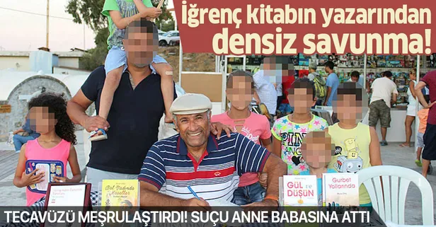 Gül ve Düşün isimli masal kitabının yazarı Musa Dinç'e soruşturma! Tecavüzü meşrulaştırmıştı, suçu anne babasına attı