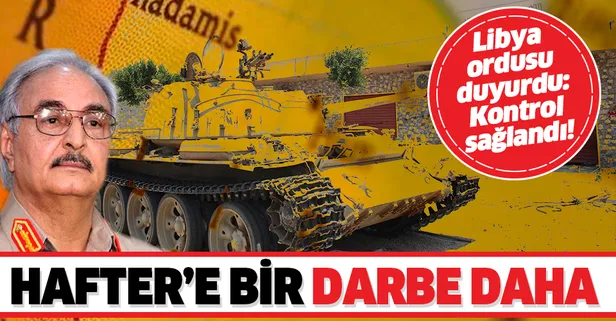 Son dakika: Libya ordusu açıkladı: Trablus Uluslararası Havaalanı'nda kontrol sağlandı