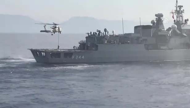 SAT komandoları Doğu Akdeniz-2019 Davet Tatbikatı'nda!