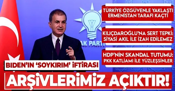 AK Parti Sözcüsü Ömer Çelik’ten MKYK toplantısının ardından önemli açıklamalar