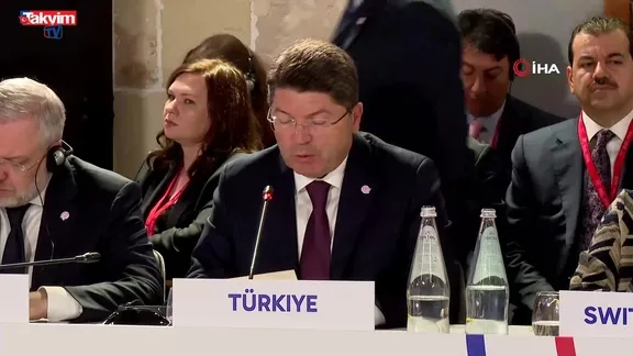 Adalet Bakanı Tunç Malta'da konuştu: Yargıda dijitalleşme adımlarını övüp Avrupalı mevkidaşlarına Gazze çağrısı yaptı!