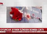 Konya'da oyuncak ayıdan patlayıcı çıktı