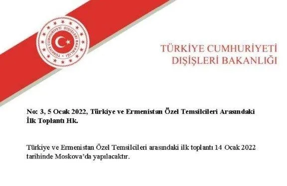 Son dakika: Dışişleri Bakanlığı'ndan Ermenistan ile görüşme açıklaması-1