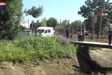 Sulama kanalında kadın cesedi bulundu