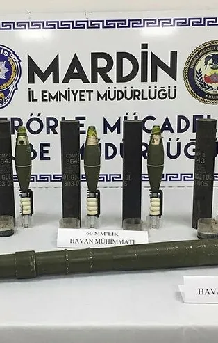 SON DAKİKA: Mardin'de terör operasyonu: PKK'lı terörist havan mühimmatıyla yakalandı