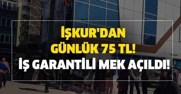 Türkiye İş Kurumu Mesleki Edindirme Kursları Mayıs ayı istihdam garantili oluyor
