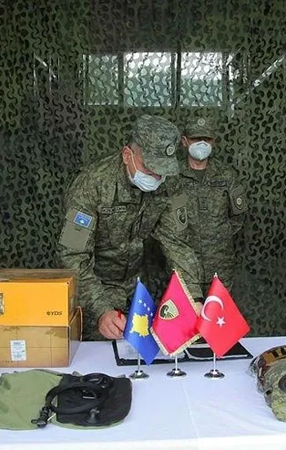 Son dakika: Türkiye'den Kosova ordusuna hibe