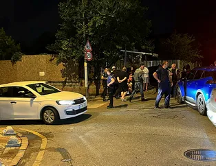 Üsküdar’da korkutan kaza! İki araç birbirine girdi