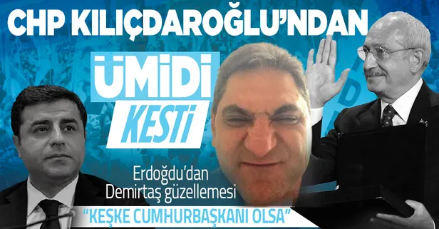 CHP'li Aykut Erdoğdu'dan Selahattin Demirtaş güzellemesi: İnşallah cumhurbaşkanı seçilir