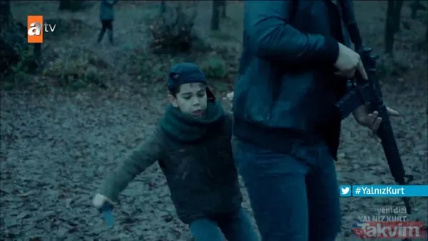 Yalnız Kurt dizisinde nefes kesen sahne! Altay'ın ailesini katlettiler: "Kaç oğlum!" - 9