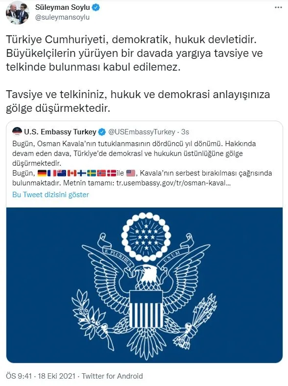 piyonlarini-kurtarmanin-derdine-dustuler-abd-ve-9-ulkeden-skandal-osman-kavala-cagrisi-1634586544323.jpg ABD öncülüğündeki 10 ülkeden skandal Osman Kavala çağrısı! Türkiye uyardı: Hadsiz açıklama kabul edilemez-10