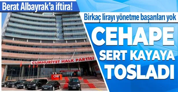 Son dakika: AK Parti’den CHP’ye Berat Albayrak tepkisi: Birkaç lirayı düzgün yönetme başarıları olmayan CHP yönetimi iftira atıyor