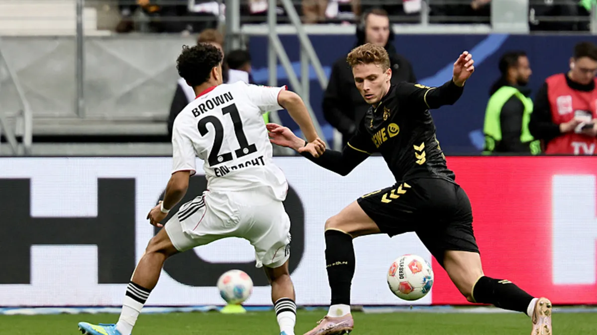 Frankfurt ile Köln 2-2 berabere kaldı