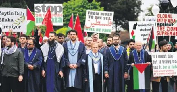 Filistin’e Boğaziçi desteği