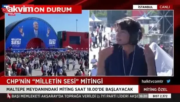 CHP, Maltepe mitingi için 50 ilden insan topladı! Şirin Payzın alan dolmayınca hükümeti suçladı