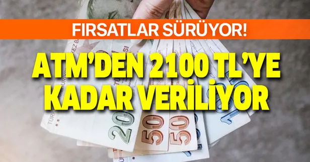 Başvuru yapana ATM'den hızlıca veriliyor! Bağ-Kur ve SSK'lıya en fazla 2.100 liraya kadar ödenecek