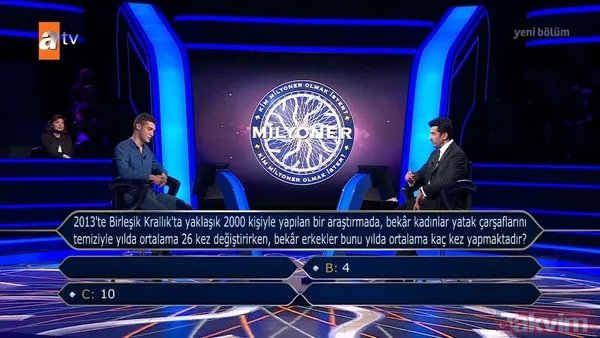 Kim Milyoner Olmak İster'e damga vuran Türkçe sorusu: Hangisi TDK sözlüklerinde tanımı olan bir ifade değildir? - 37
