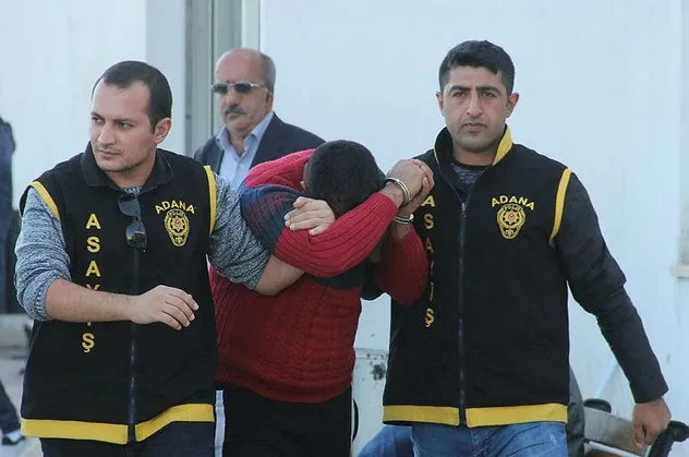 Adana'da bir hırsızı tükürüğü yakalattı