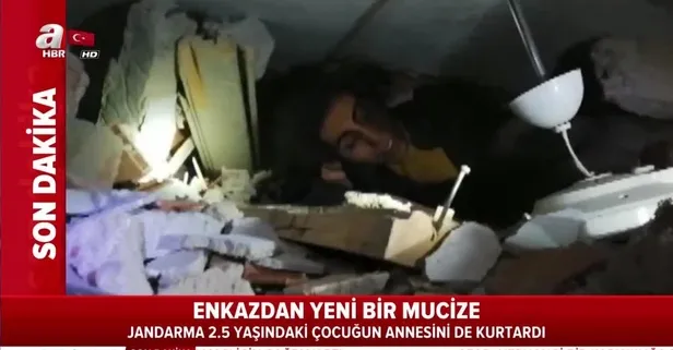 Son dakika: Elazığ'da bir mucize daha! JAK timi 2,5 yaşındaki kız çocuğunun annesini böyle kurtardı
