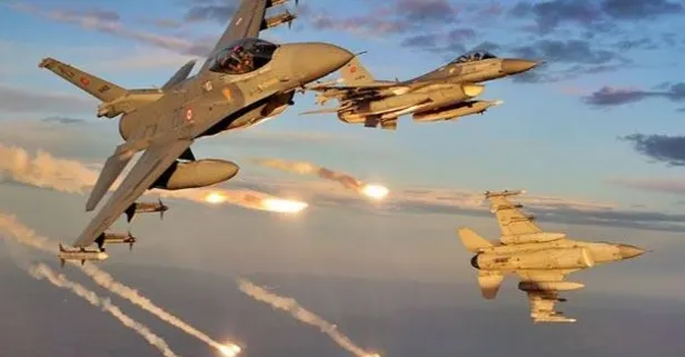 Son dakika: Kuzey Irak'ta PKK'ya hava harekatı