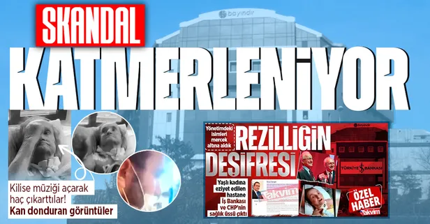 Hastane skandalında yeni video ortaya çıktı! Haç çıkartıp kayda aldılar