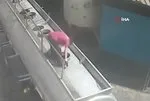Ağzında sigara ile açtığı tanker kapağı bomba gibi patladı: O anlar saniye saniye kamerada