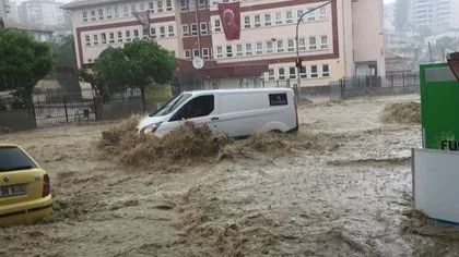 Ankara’da sel baskını