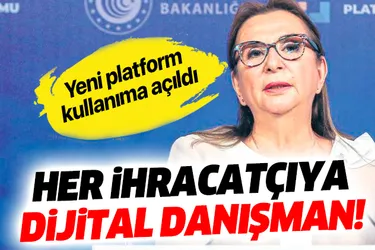 Her ihracatçıya dijital danışman