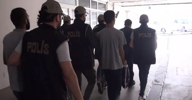 Orman yangını çıkarmaya çalışan terör örgütü üyesi 3 kişi yakalandı