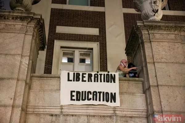 ABD intifadasına pranga! Columbia Üniversitesi’ne baskın: Çevik kuvvet ve kamyonlarla saldırdılar! Kaliforniya'da İsrail yanlıları protestoculara saldırdı - 10