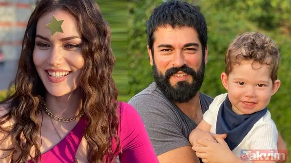 Karan Burak Özçivit'e benzetiliyor ama siz bir de dedesini görün! Fahriye Evcen ile Burak Özçivit'in oğlu Kerem kime benzeyecek merak edilirken... - 1
