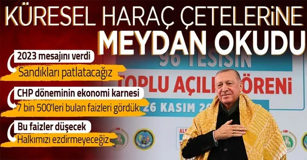 Toplu Açılış Töreni’nde önemli açıklamalar