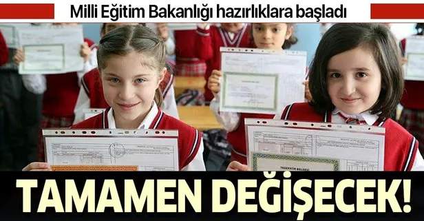 Milli Eğitim Bakanlığı’ndan önemli değişiklik! Karneler tamamen değişecek!