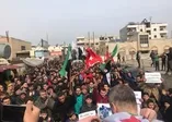 İdlib'de Türkiye'ye destek gösterileri
