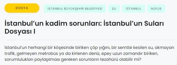 Teyit.org İstanbul'un su sorununu yüzyıllar öncesine dayandırdı! CHP başarısızlığı görmezden gelindi-1