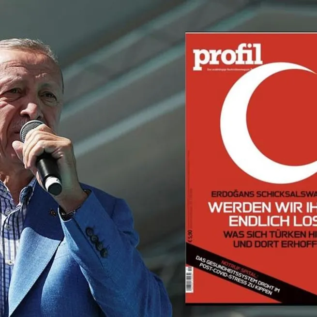 Batı manşet silahını devreye soktu! Avusturyalı Profilden Türk bayraklı skandal tasvir: Sonunda Erdoğandan kurtuluyor muyuz?