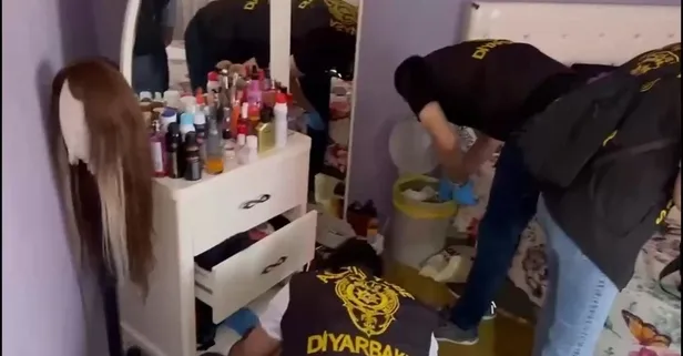 Diyarbakır'da fuhuş çetesine 'pandora' operasyonu! Polise 'beybi' müşteriye 'koli'