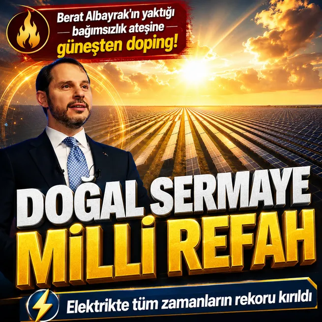 Güneşten elektrik üretiminde tarihi zirve: Haziran ayında 4,99 milyar kilovatsaat ile tüm zamanların rekoru kırıldı