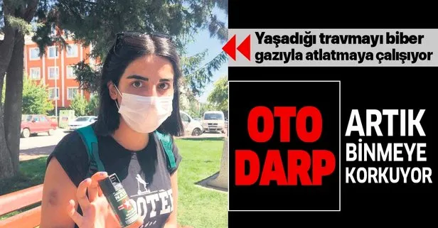 Belediye otobüsünde dayak yedi