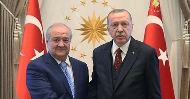 Başkan Erdoğan, Özbekistan Dışişleri Bakanı Abdulaziz Kamilov’u kabul etti