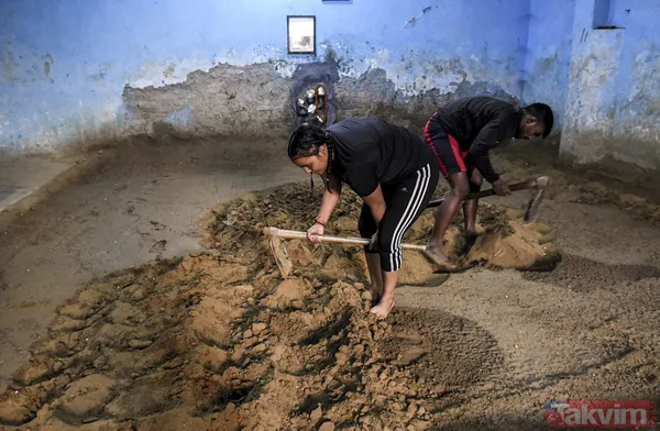 Hindistan'da güreşçiler böyle yetişiyor - 18