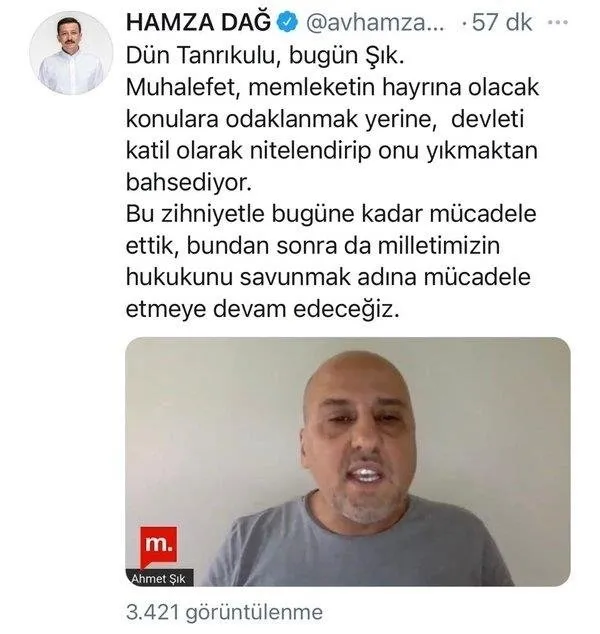 Sabah gazetesi yazarı Melih Altınok'tan "Devlet katildir yıkılmalı" diyen Ahmet Şık'a tepki: Artık yeraltına mı iner, dağ başına mı çıkar...-5