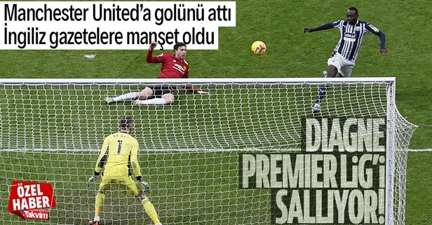 Galatasaray’ın eski yıldızı Diagne Premier Lig’i sallıyor! Manchester United’a gol attı İngiliz gazetelerinde manşet oldu