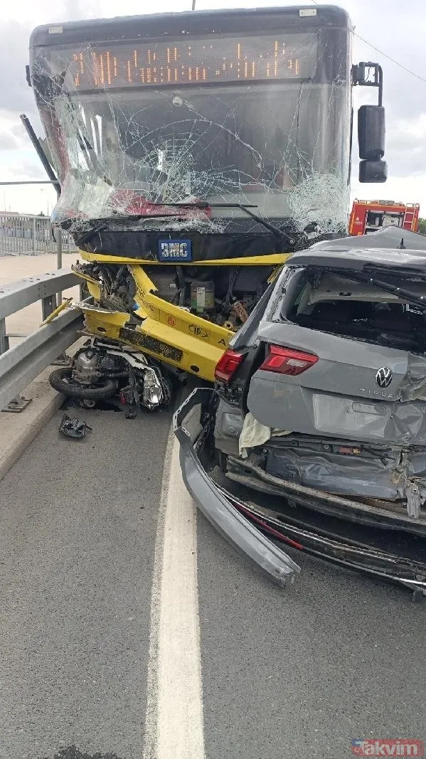SON DAKİKA: İstanbul Yenikapı'da İETT otobüsü çok sayıda araca çarptı! Yaralılar var - 7
