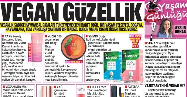 Vegan güzellik | Yaşam günlüğü