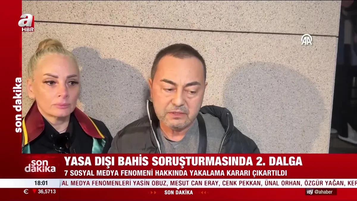 YASADIŞI BAHİS OPERASYONU: 7 fenomen hakkında yakalama kararı!