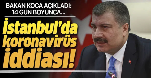 Son dakika: Bakan Koca'dan İstanbul’dan kalkan uçakta koronavirüs iddiasına yanıt