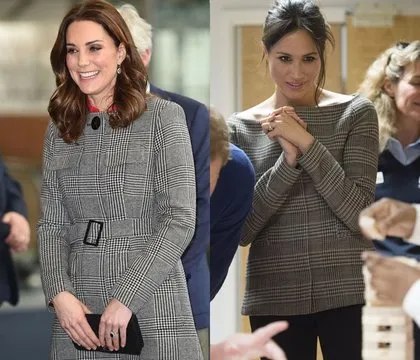 Kate Middleton ile Meghan Markle’ın stil benzerliği